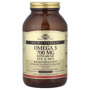 best supplements for burn out recovery
Solgar, Omega-3, EPA & DHA, 120 Softgels
